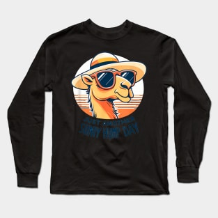 Another Sunny Hump Day A  Camel Long Sleeve T-Shirt